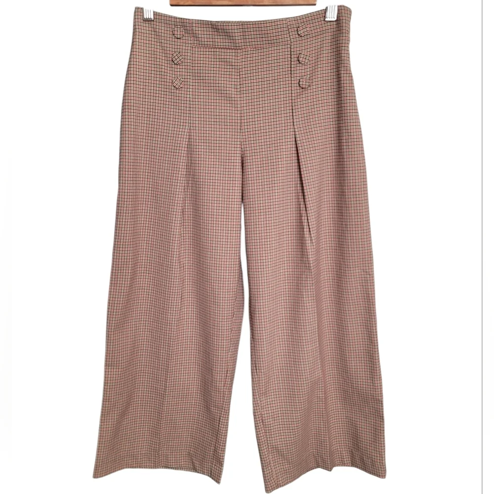 Riley & Rae Sydney Plaid Culottes - Picture 2 of 9